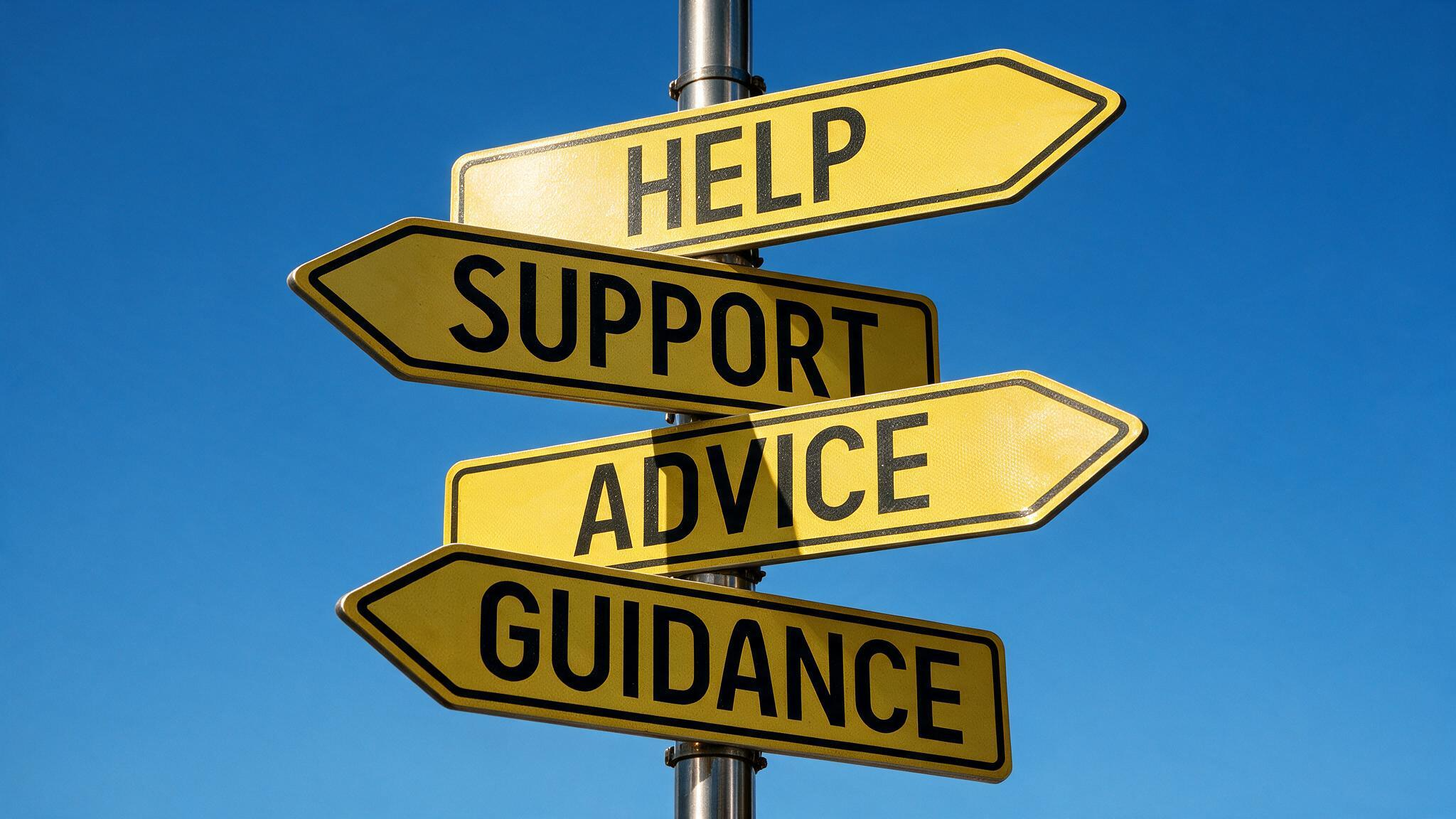 Help Support Advice Guidance