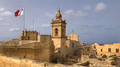 The Citadel and historic buildings in Victoria, Gozo